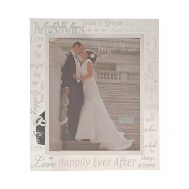 Κορνίζα Γάμου 20x25cm Mr & Mrs