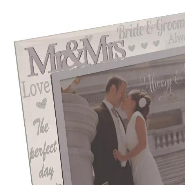 Κορνίζα Γάμου 20x25cm Mr & Mrs