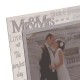 Κορνίζα Γάμου 20x25cm Mr & Mrs