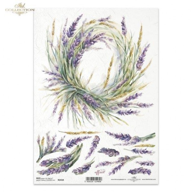 Itd. Collection Ριζόχαρτο Decoupage A4 (21x29,7cm) Summer Meadow