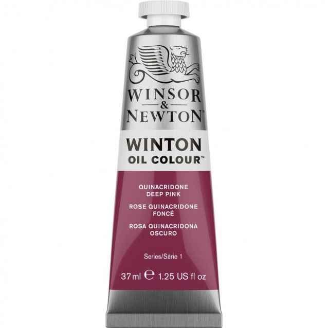 Winsor & Newton 37ml Winton Oil Quinacridone Deep Pink