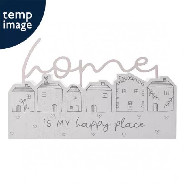 Moments Διακοσμητική Πλακέτα Σπιτάκι Home