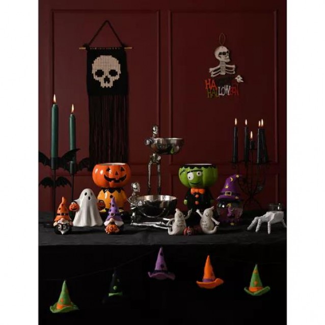 Κρεμαστό Διακοσμητικό Κρανίο Happy Halloween