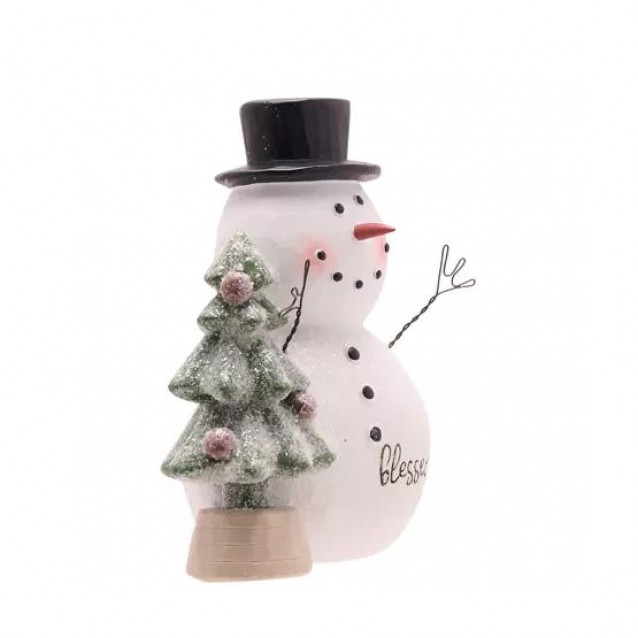 Χριστουγεννιάτικος Διακοσμητικός Χιονάνθρωπος Blessed