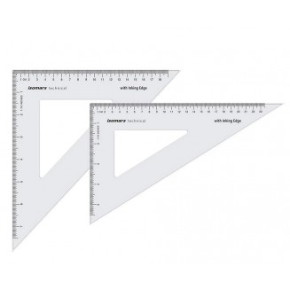 Isomars 2 Τρίγωνα 15cm/45° & 20cm/60°