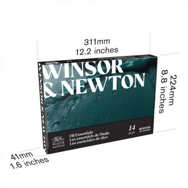 Winsor & Newton Κασετίνα Δώρου Winton Oil Essentials 14 τεμαχίων