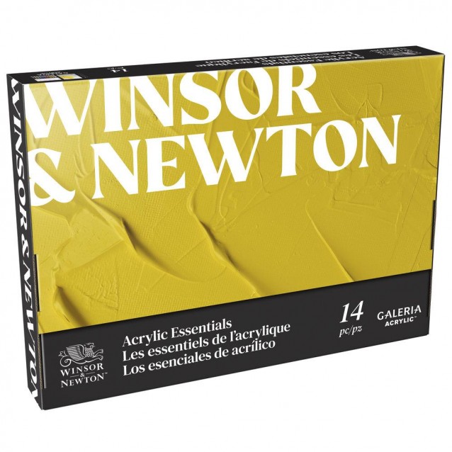 Winsor & Newton Κασετίνα Δώρου Galeria Acrylics Essentials 14 τεμαχίων