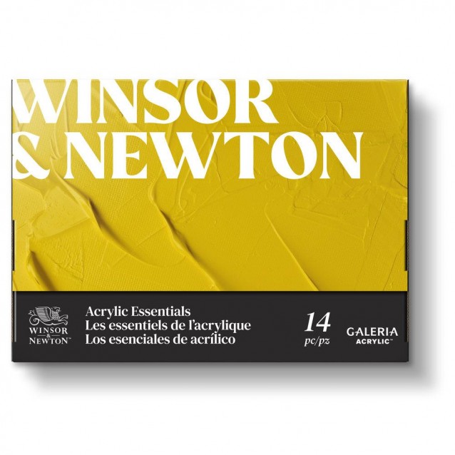 Winsor & Newton Κασετίνα Δώρου Galeria Acrylics Essentials 14 τεμαχίων