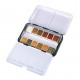 Mungyo 12 Professional Ακουαρέλες σε Μεταλλική Κασετίνα Metallic Tones