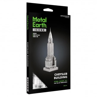 3D Metal Model Chrysler Building