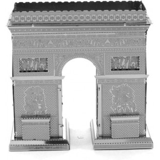 3D Metal Model Arc de Triomphe