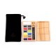Bamboo Κασετίνα Ακουαρέλας Travel 12 Half Pans & 2 Πινέλα