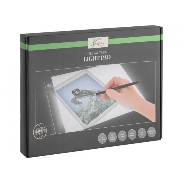 Nassau Φωτιζόμενη LED Επιφάνεια Σχεδίασης Α4 με USB