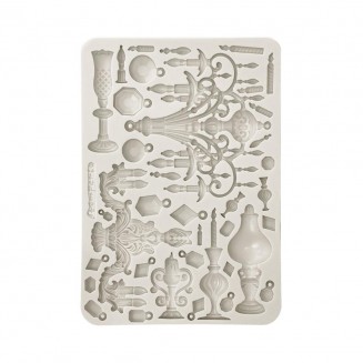 Stamperia Εύκαμπτα Καλούπια Σιλικόνης A5 Candle Holders