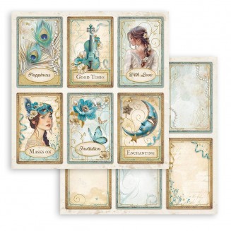 Stamperia Χαρτί Scrapbooking 30,5X30,5cm Διπλής Όψης 6 Cards