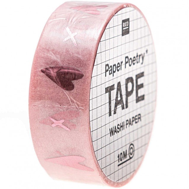 Rico Design 10m x 15mm Αυτοκόλλητη Ταινία Love