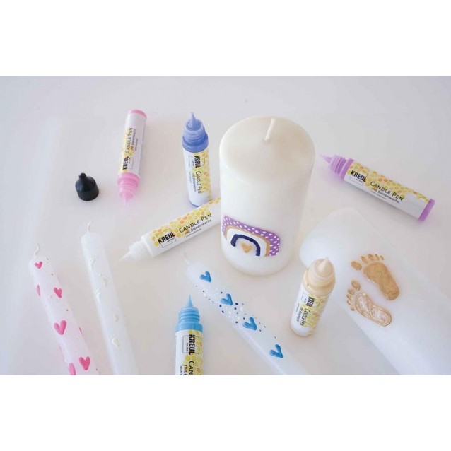 Kreul 29ml Ανάγλυφο Περίγραμμα για Κερί Βιολέ