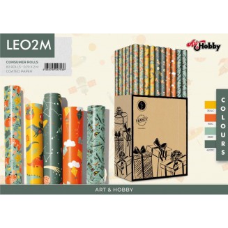 Χαρτί Περιτυλίγματος 70x200cm Leo Boys