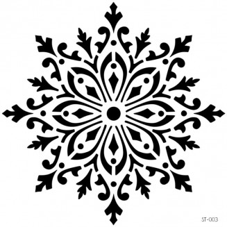 Craftistico Stencil 30x30cm 003 Μοτίβο Mandala