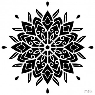 Craftistico Stencil 50x50cm 210