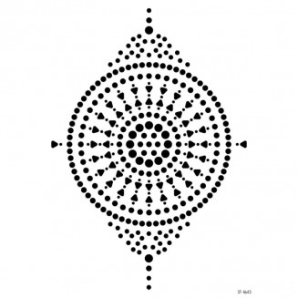 Craftistico Stencil 50x70cm 1643 Μοτίβο Τοίχου