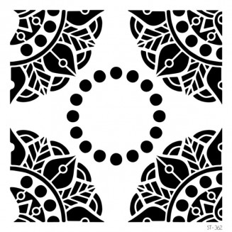 Craftistico Stencil 50x50cm 362