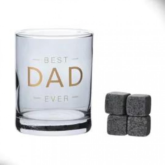 Hotchpotch Orion Ποτήρι Ουίσκι και Πέτρες Πάγου Dad