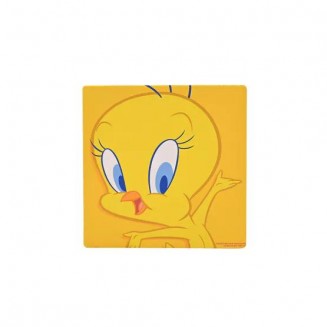 Warner Bros Looney Tunes Κεραμικό Σουβέρ Tweety Pie με Φελλό