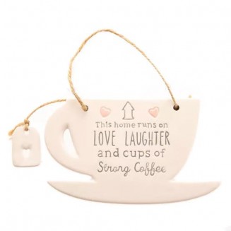 Love Life Πλακέτα Φλυτζάνι Coffee