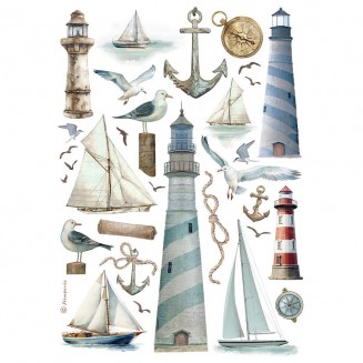 Stamperia Ριζόχαρτο Decoupage A4 (21X29,7cm) Lighthouse