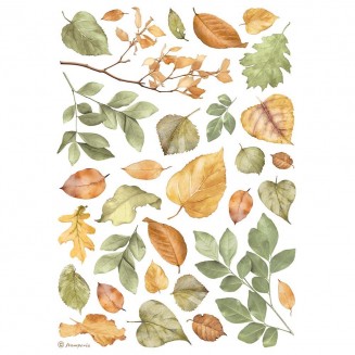 Stamperia Ριζόχαρτο Decoupage A4 (21X29,7cm) Leaves