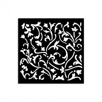 Stamperia Χονδρό Στένσιλ 0,5mm 12X12cm Masquerade Ornaments