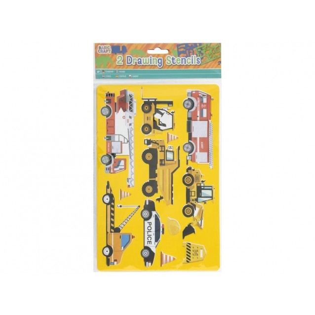 Moxy Basic Craft 2 Stencil A4 Οχήματα & Διάστημα