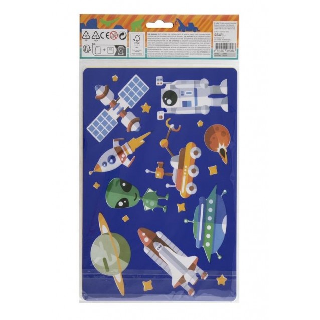 Moxy Basic Craft 2 Stencil A4 Οχήματα & Διάστημα