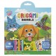 Moxy 18 Φύλλα Origami 19,5x19,5cm με Αυτοκόλλητα & Ματάκια Ζωάκια