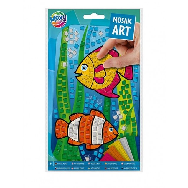 Moxy Προσχεδιασμένο Mosaic Art Α5 Ψαράκι