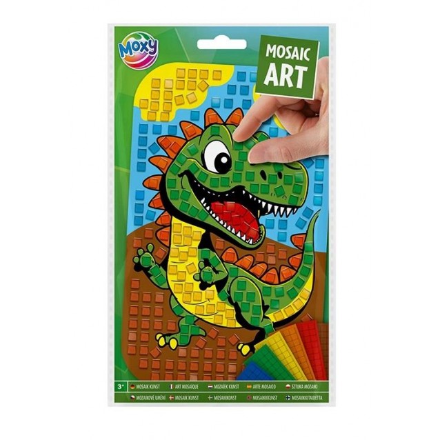 Moxy Προσχεδιασμένο Mosaic Art Α5 Δεινόσαυρος