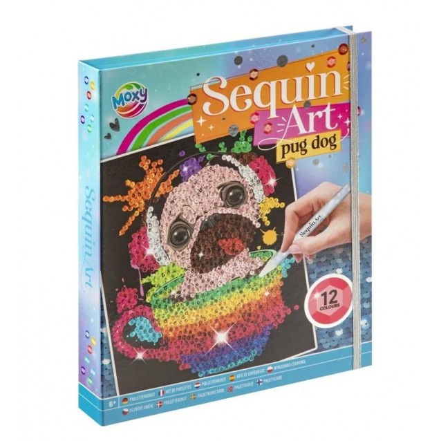 Moxy Ζωγραφική με Πούλιες 20x25cm Σκυλάκι
