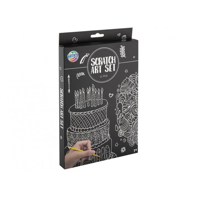 Moxy Scratch Αrt Σετ 11 τεμαχίων Γλυκά