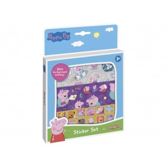 Bambolino Peppa Αυτοκόλλητα με Σκηνικό