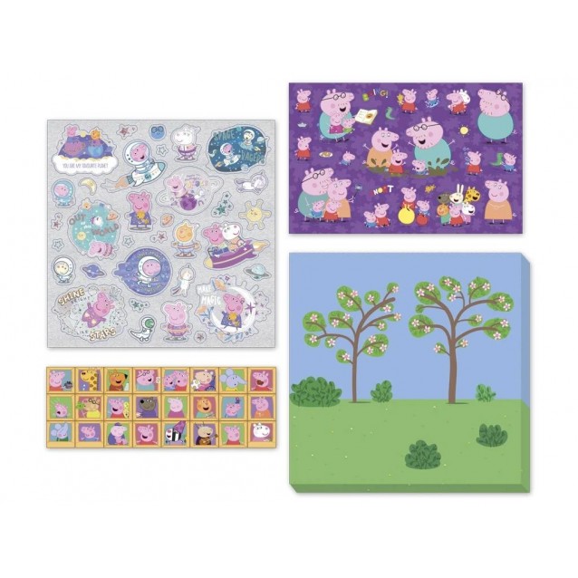 Bambolino Peppa Αυτοκόλλητα με Σκηνικό