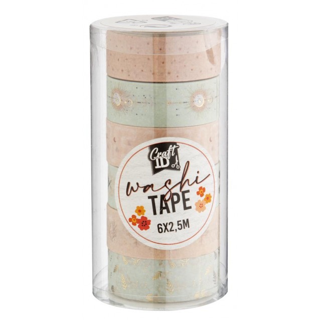 Craft ID 6 Διακοσμητικές Αυτοκόλλητες Ταινίες 2,5m