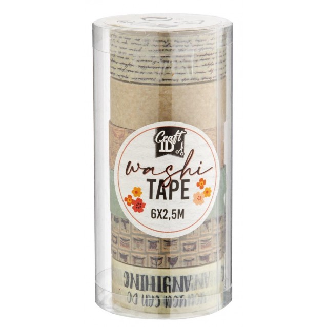 Craft ID 6 Διακοσμητικές Αυτοκόλλητες Ταινίες 2,5m