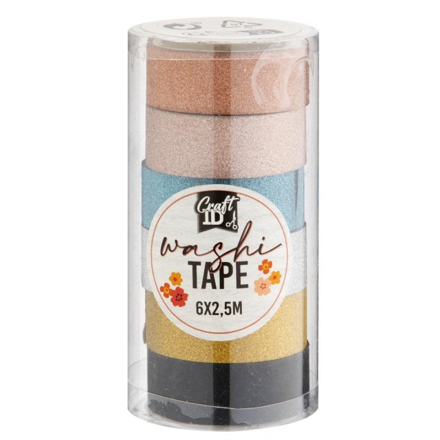 Craft ID 6 Διακοσμητικές Αυτοκόλλητες Ταινίες 2,5m