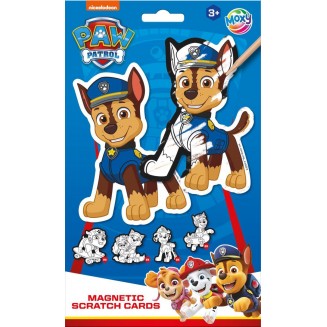 Moxy Paw Patrol Σετ Μαγνητικές Ξυστές Φιγούρες