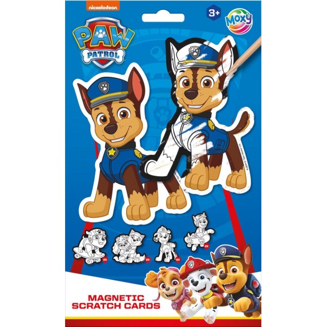 Totum Paw Patrol Σετ Μαγνητικές Ξυστές Φιγούρες
