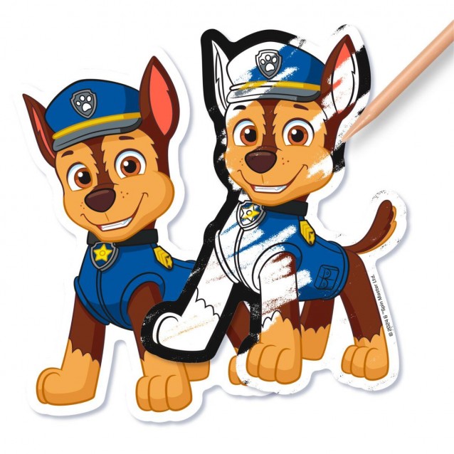 Totum Paw Patrol Σετ Μαγνητικές Ξυστές Φιγούρες