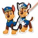 Totum Paw Patrol Σετ Μαγνητικές Ξυστές Φιγούρες