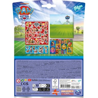 Totum Paw Patrol Σετ Αυτοκόλλητων Stickers με Σκηνικό
