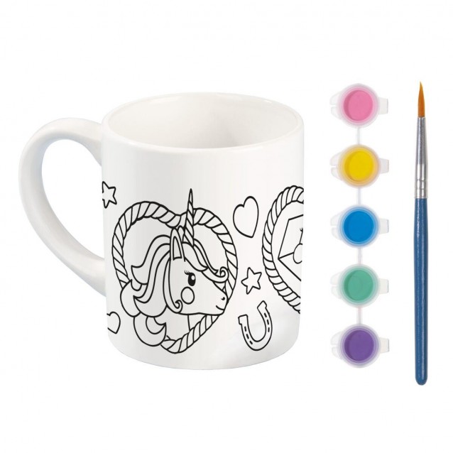 Totum Ζωγραφίστε τη Δική σας Κούπα Μονόκερος